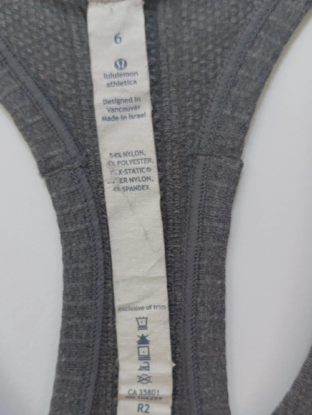 lululemon athletica comfortable gray